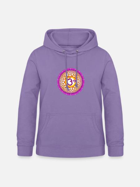 Kronenchakra Sahasrara - Frauen Hoodie - Lavendel