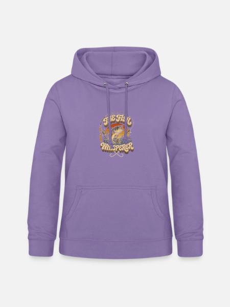 Der Fish Whisperer - Frauen Hoodie - Lavendel