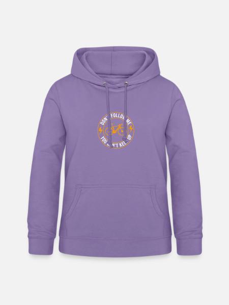 E-Bike EBike E Bike - Frauen Hoodie - Lavendel