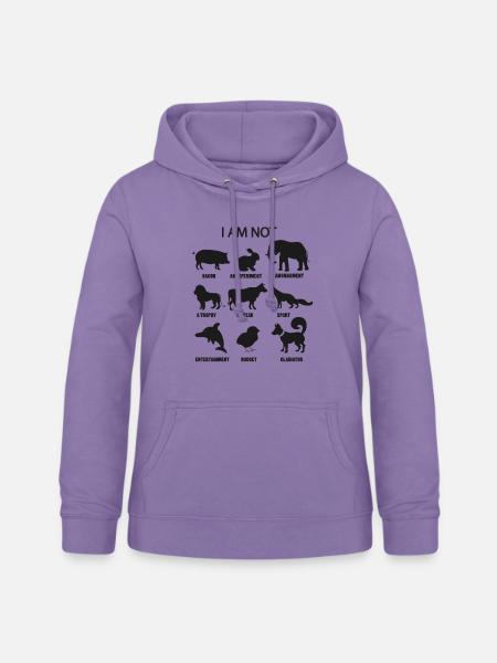 Tierschützer - Frauen Hoodie - Lavendel