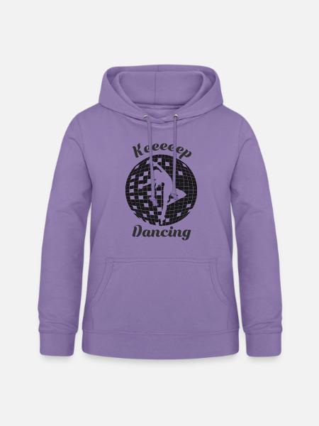 Tanz Weiter Tänzer - Frauen Hoodie - Lavendel