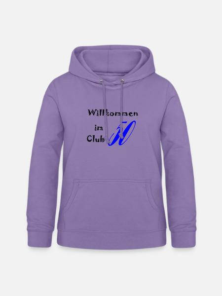 50er - Frauen Hoodie - Lavendel