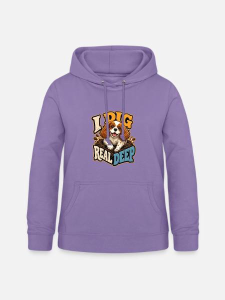 Kavallerier King Charles Spaniel - Frauen Hoodie - Lavendel