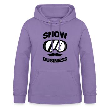 Affaires de neige - Sweat à capuche Femme - lavande - Devant - AI Model Female 172 light (172cm)