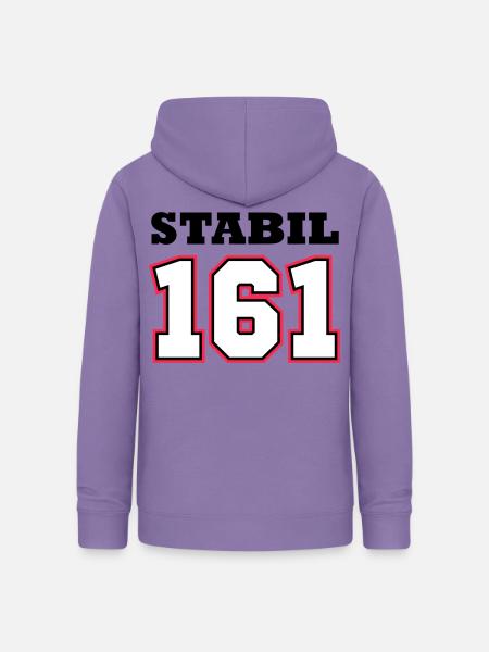 STABIL 161 - FOOTBALL RED - Frauen Hoodie - Lavendel