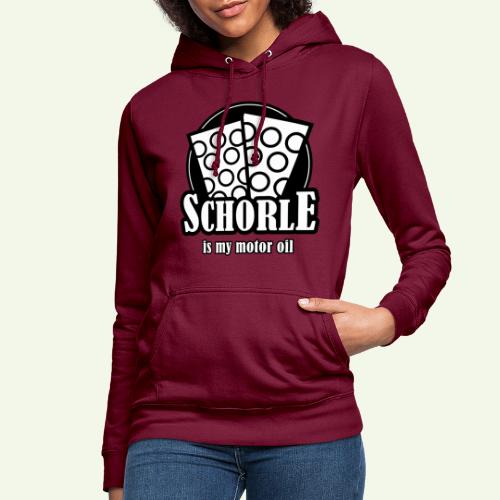 Schorle is my Motoroil Dubbeglaeser - Frauen Hoodie