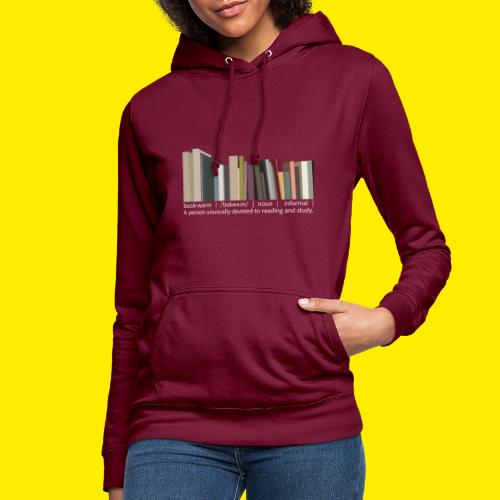 Book worm in Engels - Vrouwen hoodie
