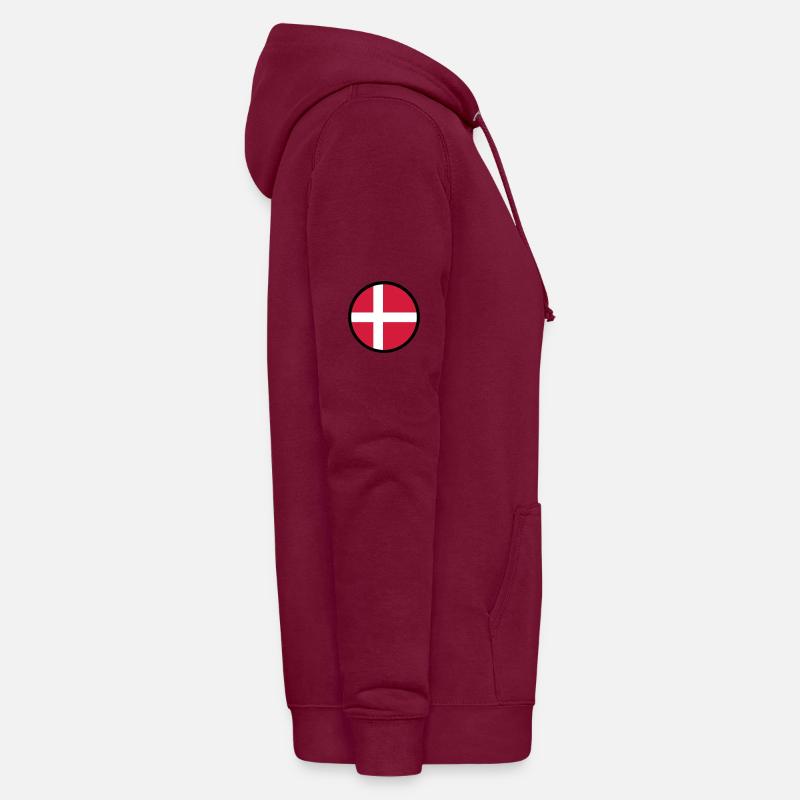 Marqué par le Danemark Sweat à capuche Femme