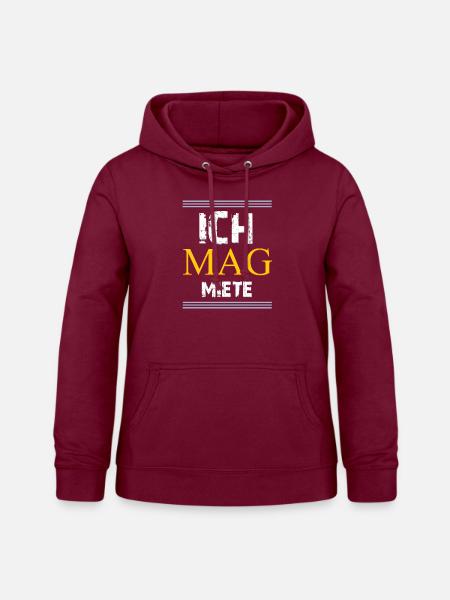Häuslebauer Investor - Frauen Hoodie - Bordeaux