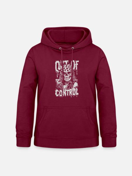 Außer Kontrolle geraten - Frauen Hoodie - Bordeaux