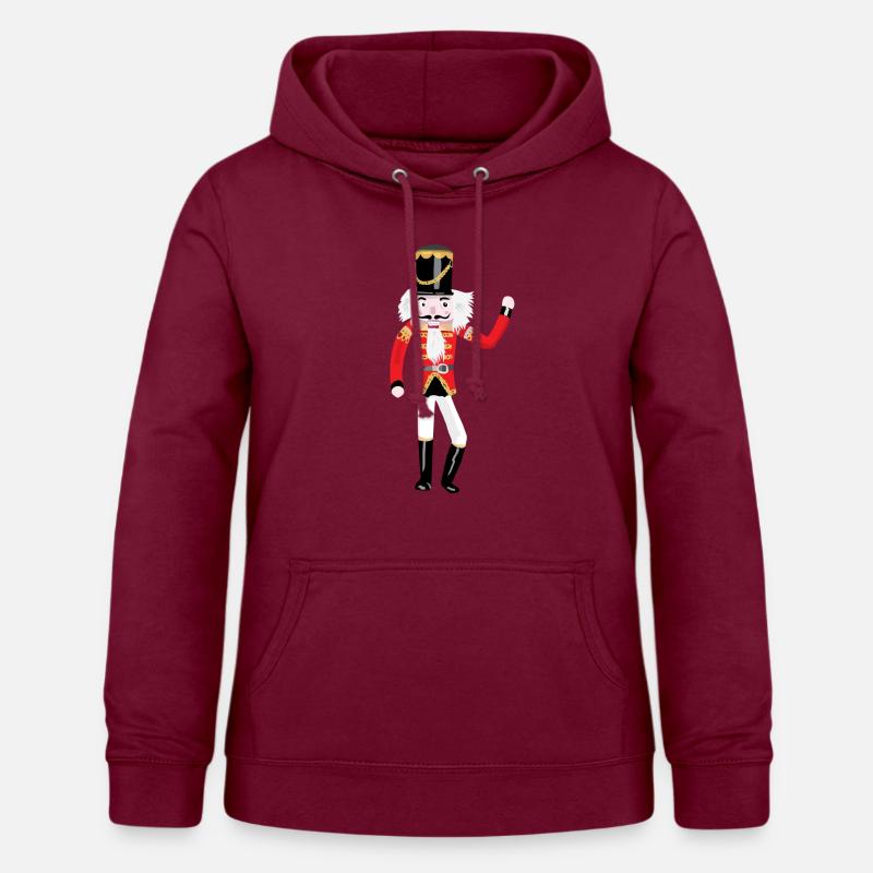 dancing nutcracker - Women's Hoodie - bordeaux