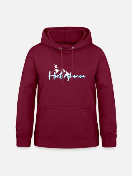 Saalbach Hinterglemm - Frauen Hoodie - Bordeaux