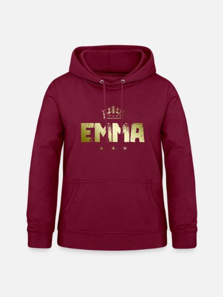 Emma - Frauen Hoodie - Bordeaux