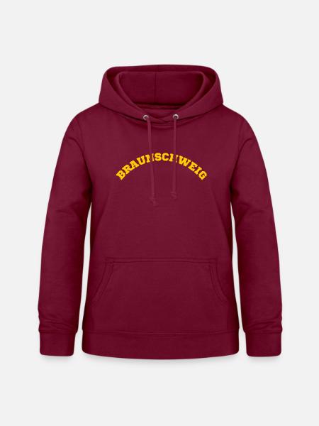 Braunschweig - Frauen Hoodie - Bordeaux