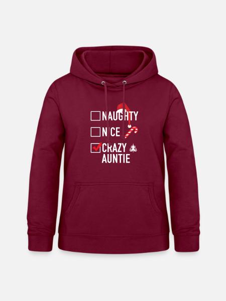 Ugly Christmas - Frauen Hoodie - Bordeaux