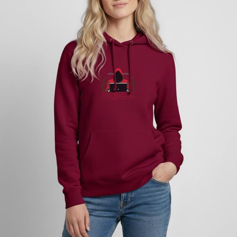 Hacker Binary Code Women's Hoodie