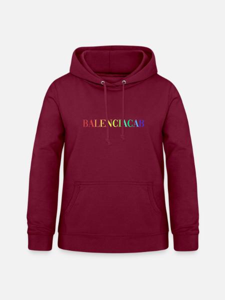 BALENCIACAB ACAB 1312 - Frauen Hoodie - Bordeaux