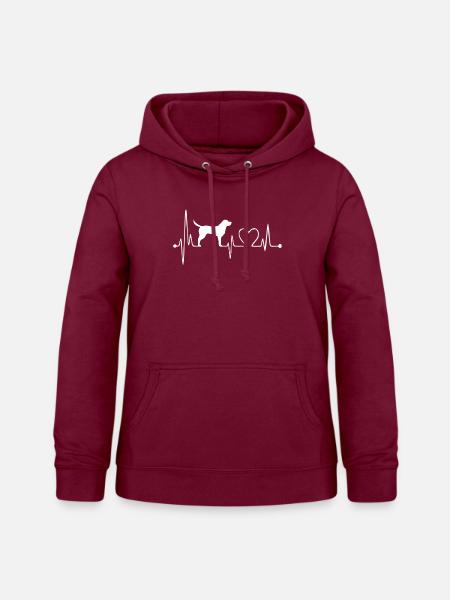 Labrador - Frauen Hoodie - Bordeaux