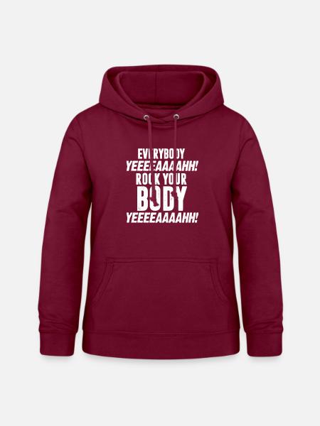 Backstreet - Frauen Hoodie - Bordeaux