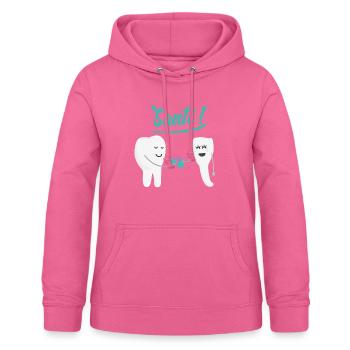Santé ! - Sweat à capuche Femme - rose - Devant - AI Model Female 172 light (172cm)