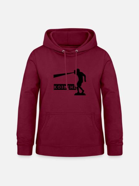Koblenzer Schängel - Frauen Hoodie - Bordeaux