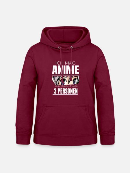 Anime - Frauen Hoodie - Bordeaux