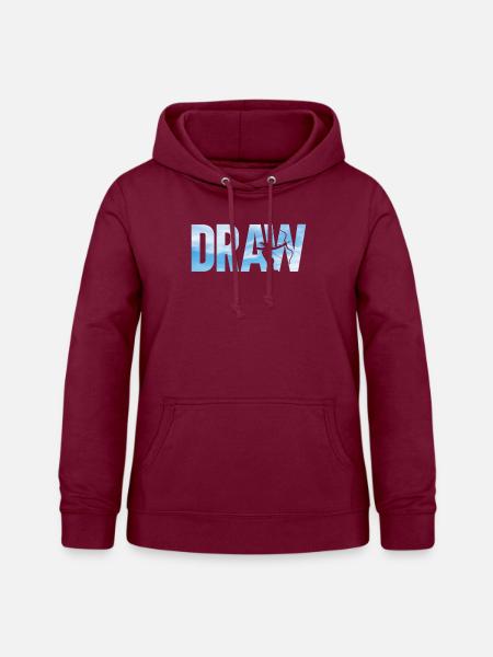 Archery Bow Archer Draw - Frauen Hoodie - Bordeaux