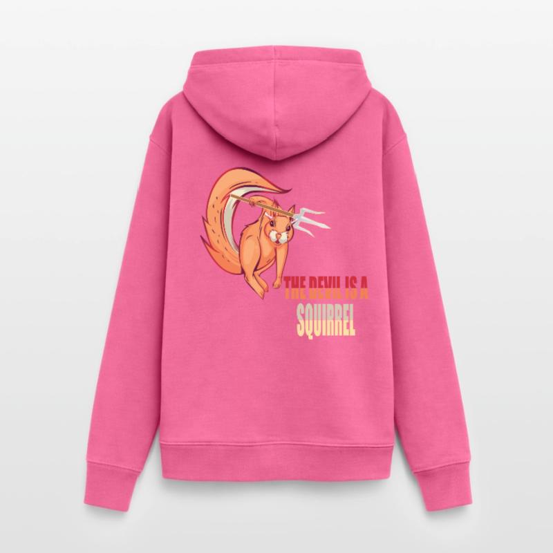 Der Teufel ist ein Eichhörnchen, Devil Squirrel Frauen Hoodie