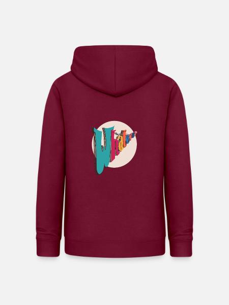 Whatever - Frauen Hoodie - Bordeaux
