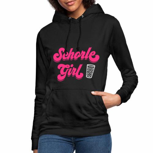 Schorle Girl und Dubb Schoppenglas - Frauen Hoodie