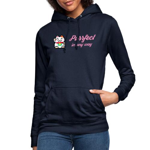 Purrfect in any way (Pink) - Women's Hoodie