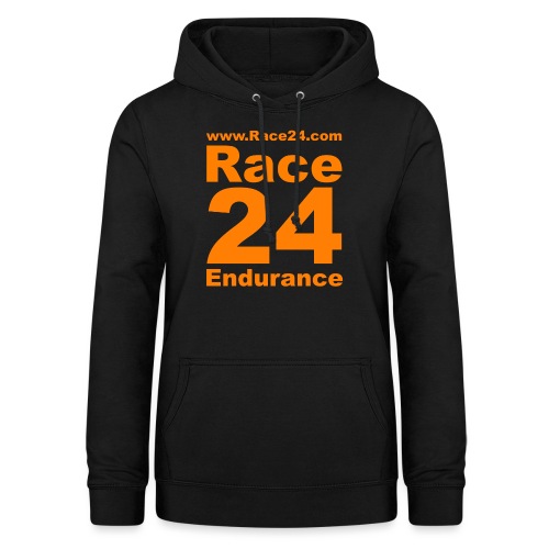 Race24 Logo in Orange - Women's Hoodie