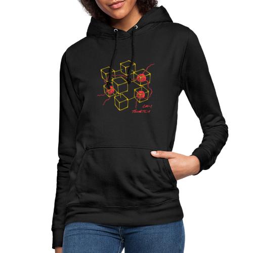 Connection Machine CM-1 Feynman t-shirt logo - Women's Hoodie