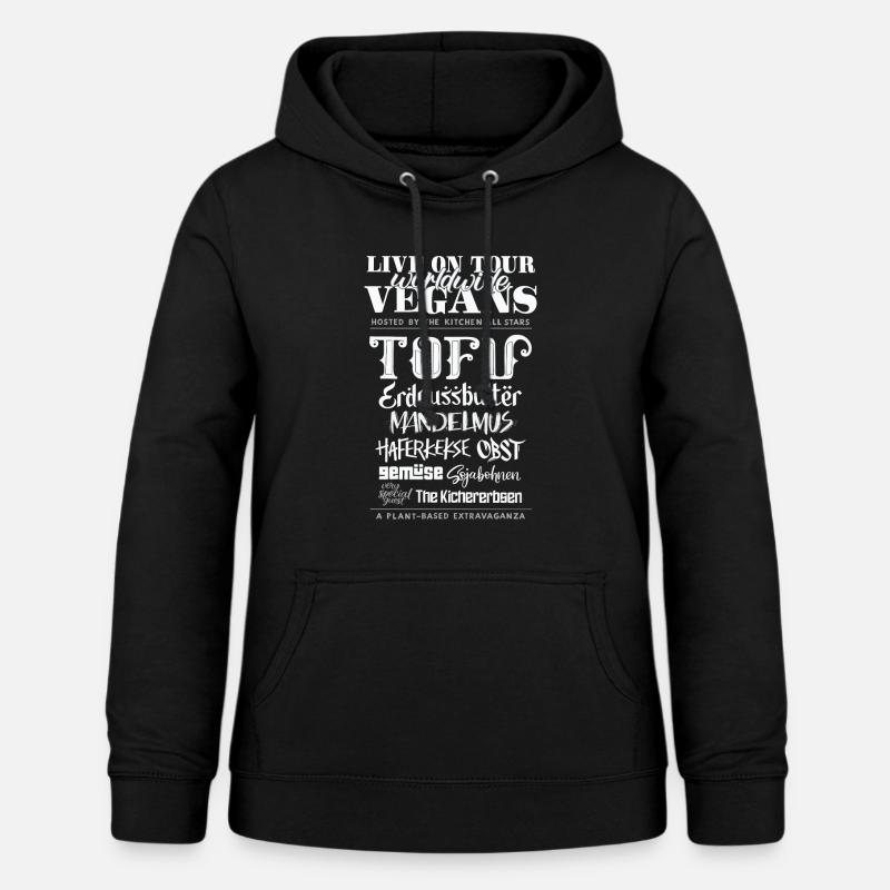 VEGAN Plant-Based Extravaganza - Women's Hoodie - black