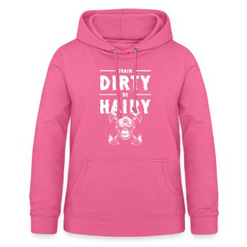 Monkey Primat Schimpanse Zoo - Frauen Hoodie - Pink - Vorne - AI Model Female 172 light (172cm)