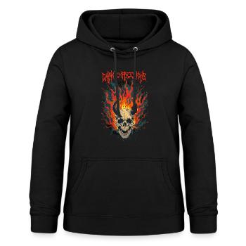 Dark Expressions - Women's Hoodie - black - Front - AI Model Female 172 light (172cm)
