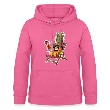 Pineapple - Frauen Hoodie - Pink - Vorne - AI Model Female 172 light (172cm)