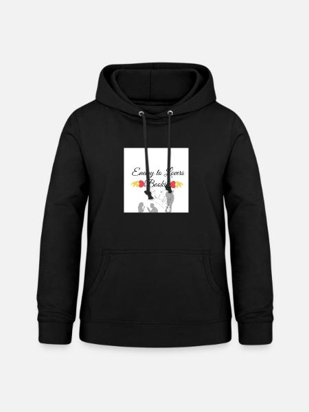 Enemy to lovers bookie design - Frauen Hoodie - Schwarz