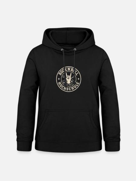 Rock 'n' Roll Hochschule Logo - Frauen Hoodie - Schwarz