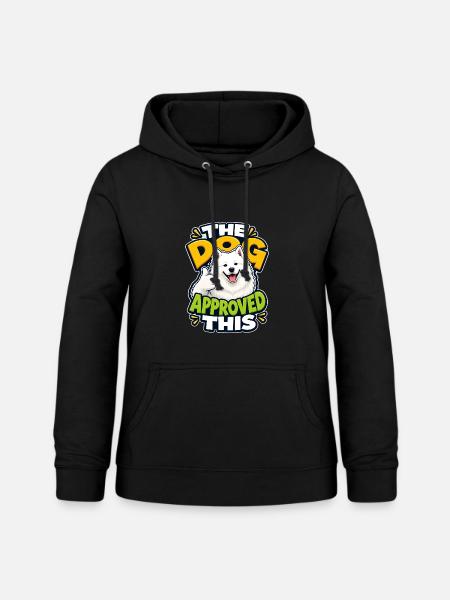 Samojeden - Frauen Hoodie - Schwarz