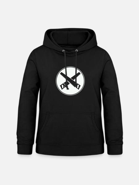 Kreuzsäge Symbol - Frauen Hoodie - Schwarz