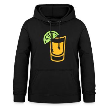 Tequila - Frauen Hoodie - Schwarz - Vorne - AI Model Female 172 light (172cm)