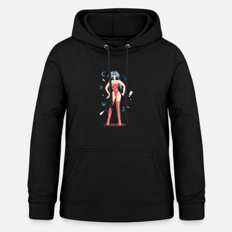 Fille de cirque - Sweat à capuche Femme - noir