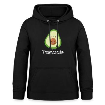 Mamacado - Frauen Hoodie - Schwarz - Vorne - AI Model Female 172 light (172cm)