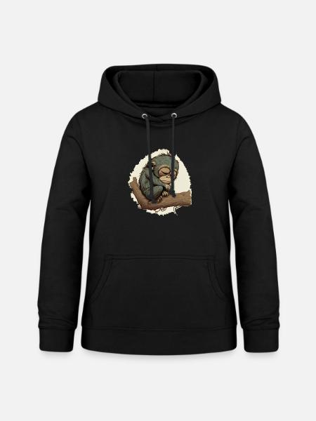 Bikis Nickerchen - Frauen Hoodie - Schwarz