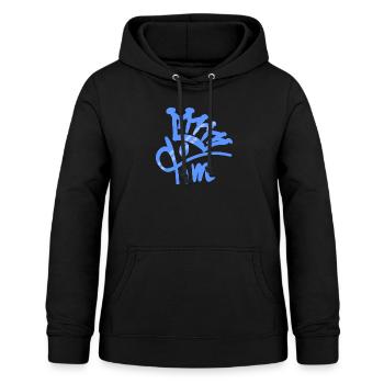 Name name tag Tim - Women's Hoodie - black - Front - AI Model Female 172 light (172cm)