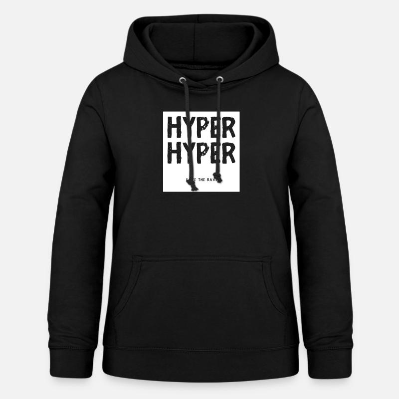 HYPER HYPER - Frauen Hoodie - Schwarz