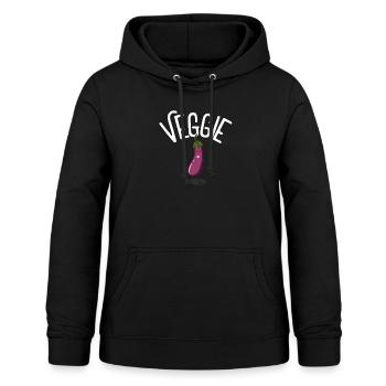 Moar Veggie - Women's Hoodie - black - Front - AI Model Female 172 light (172cm)