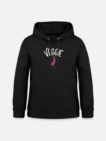 Moar Veggie - Frauen Hoodie - Schwarz