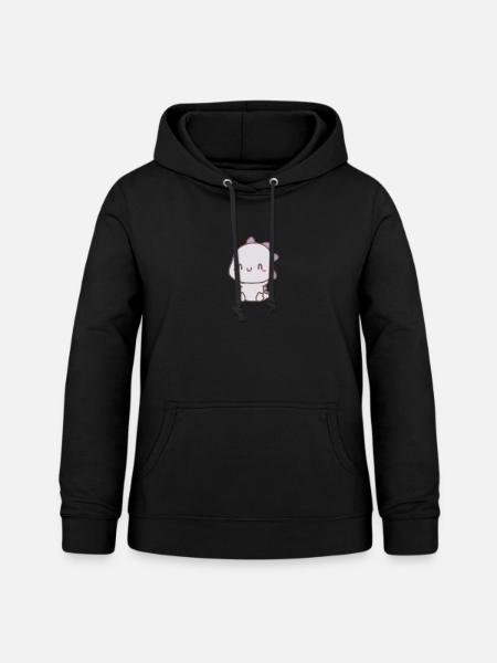 Chibi-Dinosaurier für Kinder! - Frauen Hoodie - Schwarz